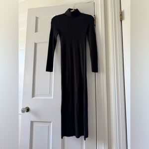 Cupcakes & Cashmere Black Sweater dress (size XS)